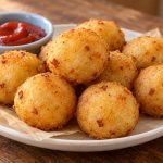 Crispy Potato Cheese Balls