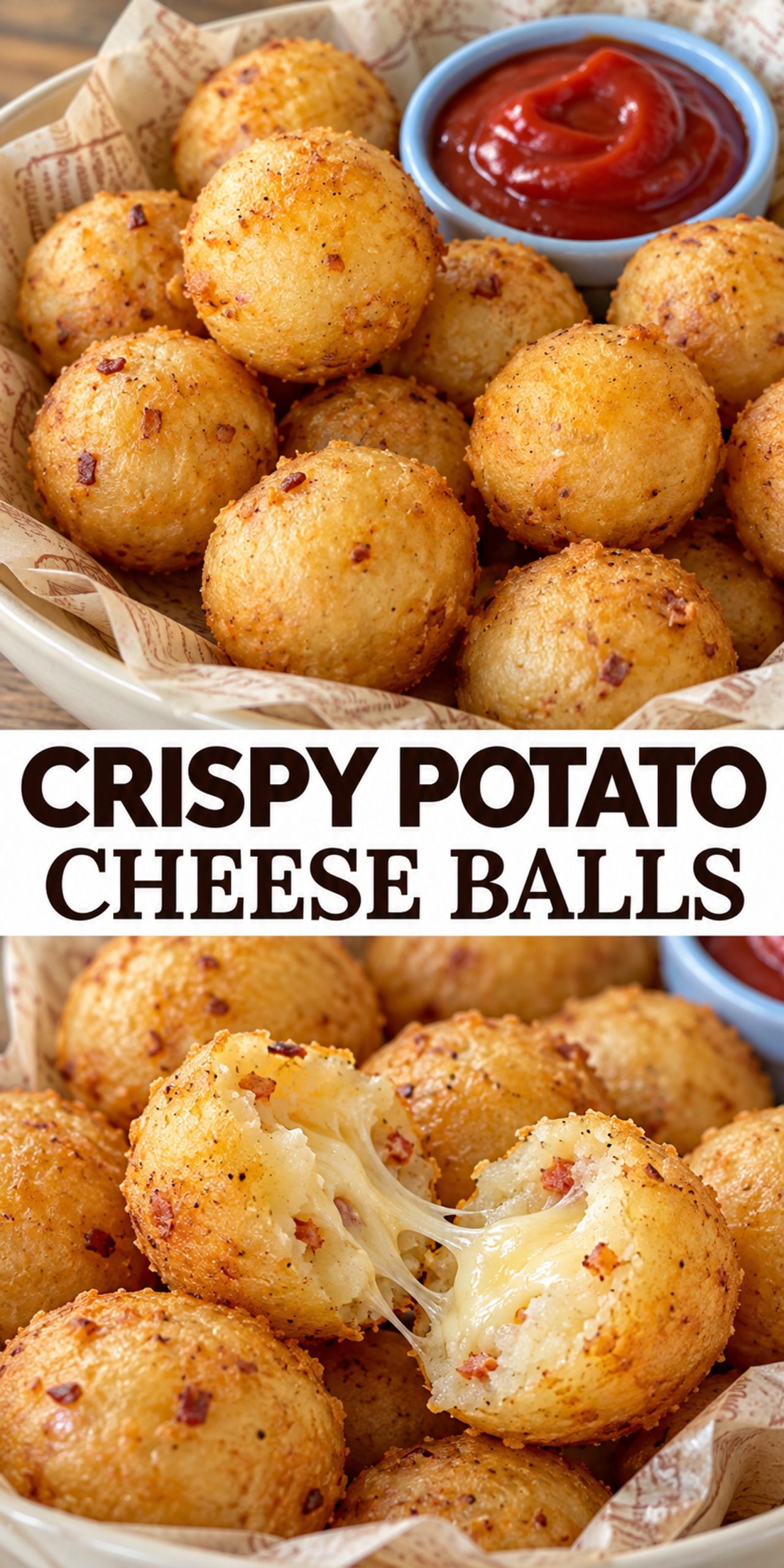 Crispy Potato Cheese Balls