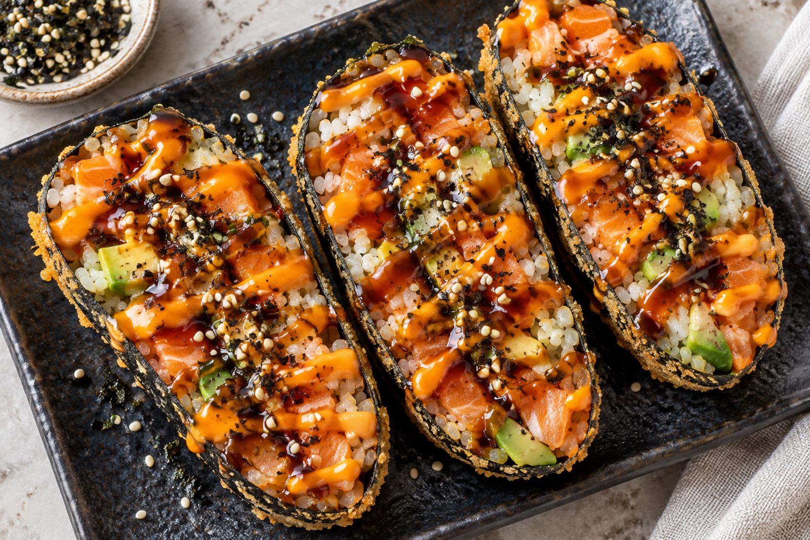 Crispy Sushi Burger