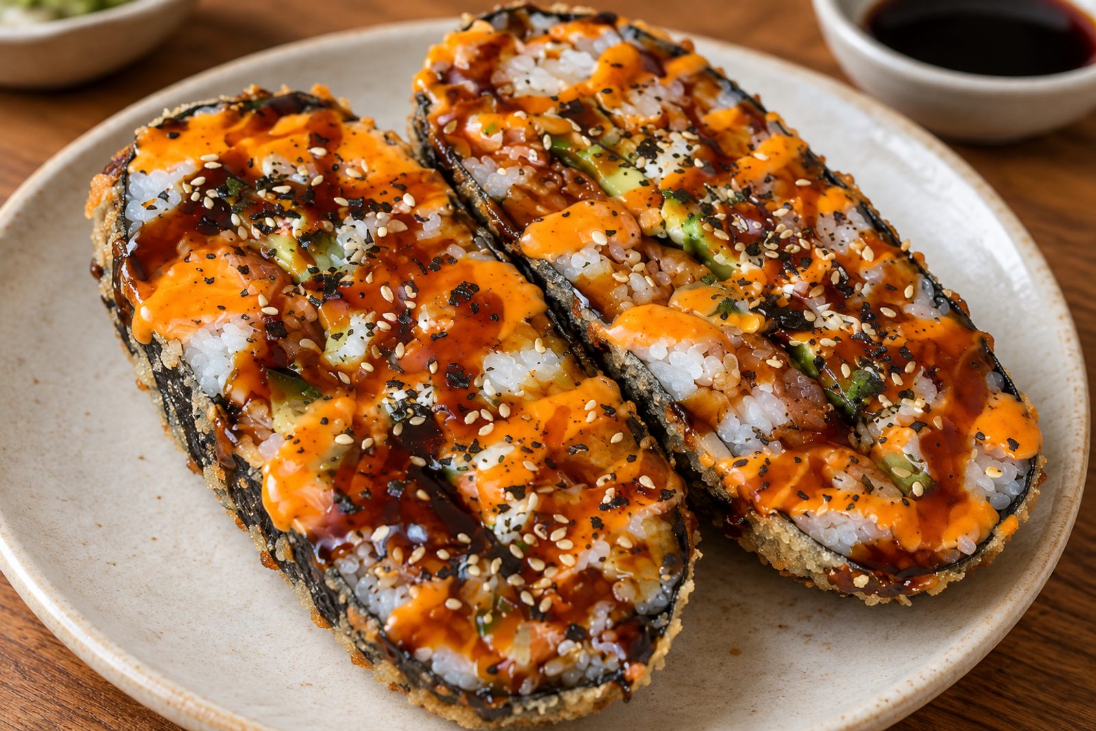 Crispy Sushi Burger Crispy Sushi Burger