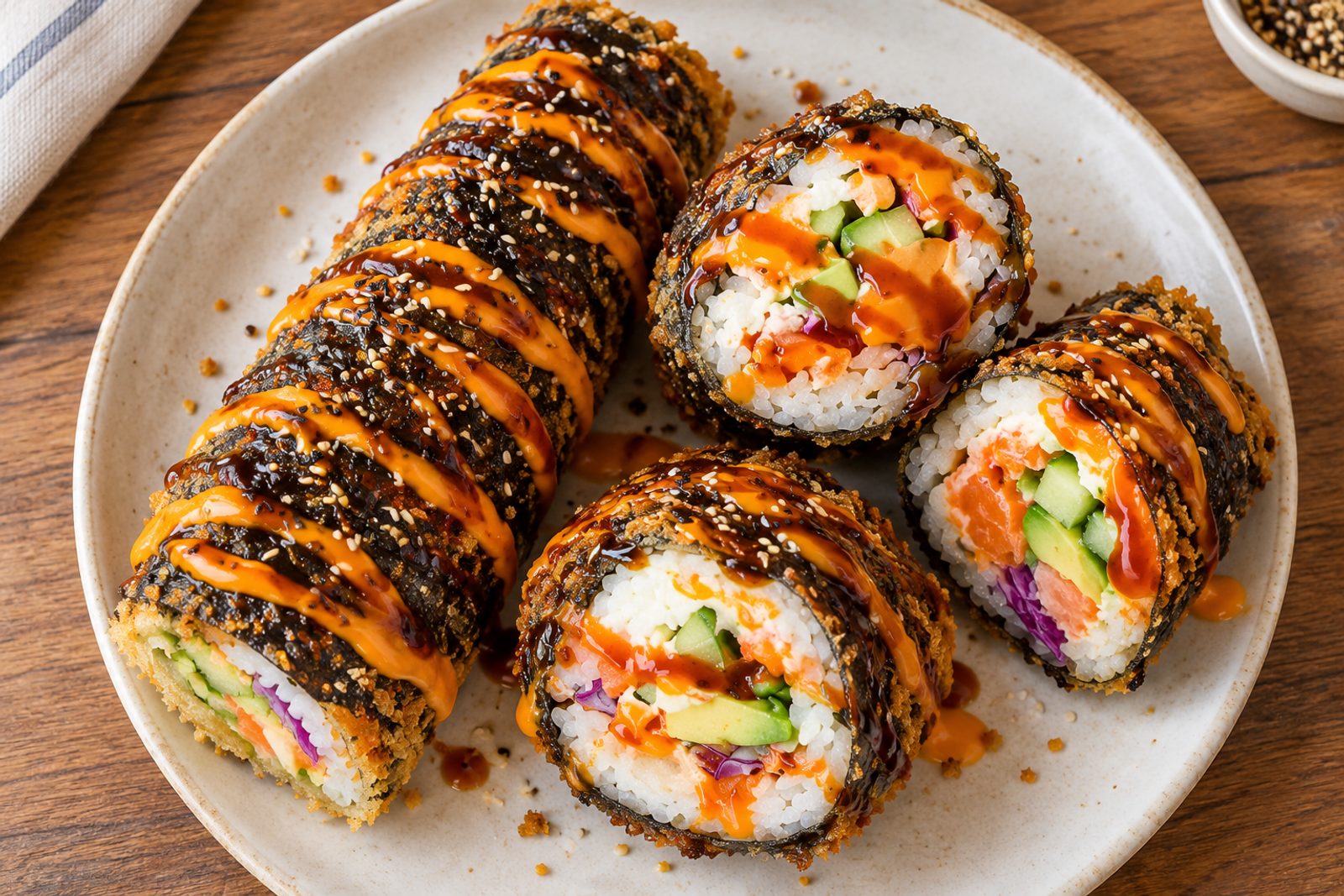Crispy Sushi Burrito