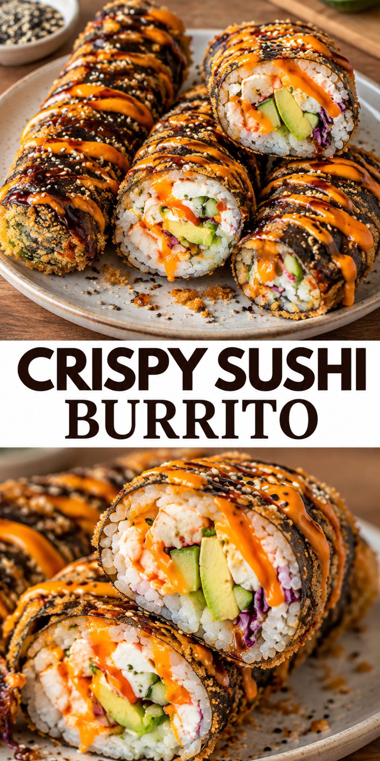Crispy Sushi Burrito Crispy Sushi Burrito