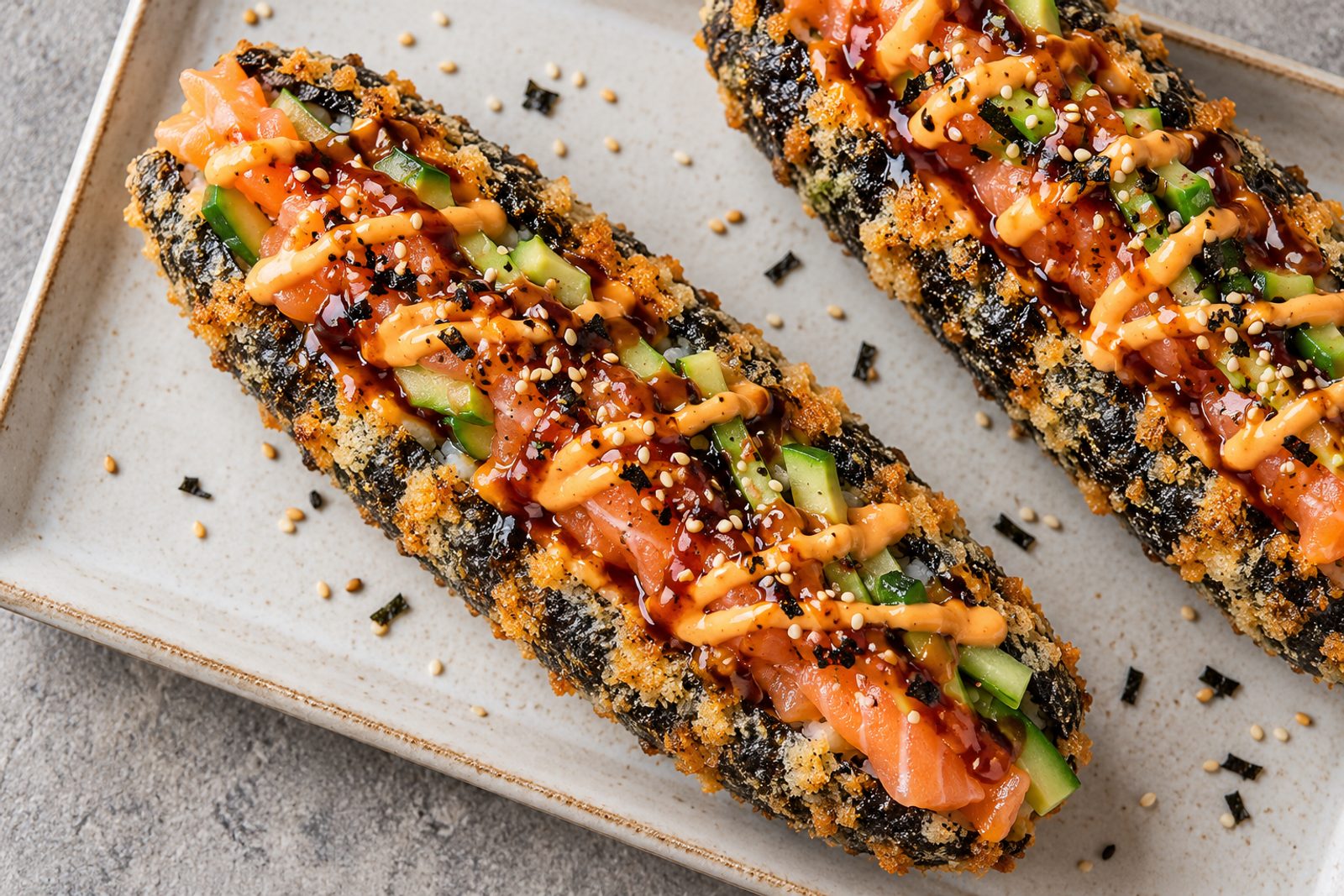 Crispy Sushi Hot Dog
