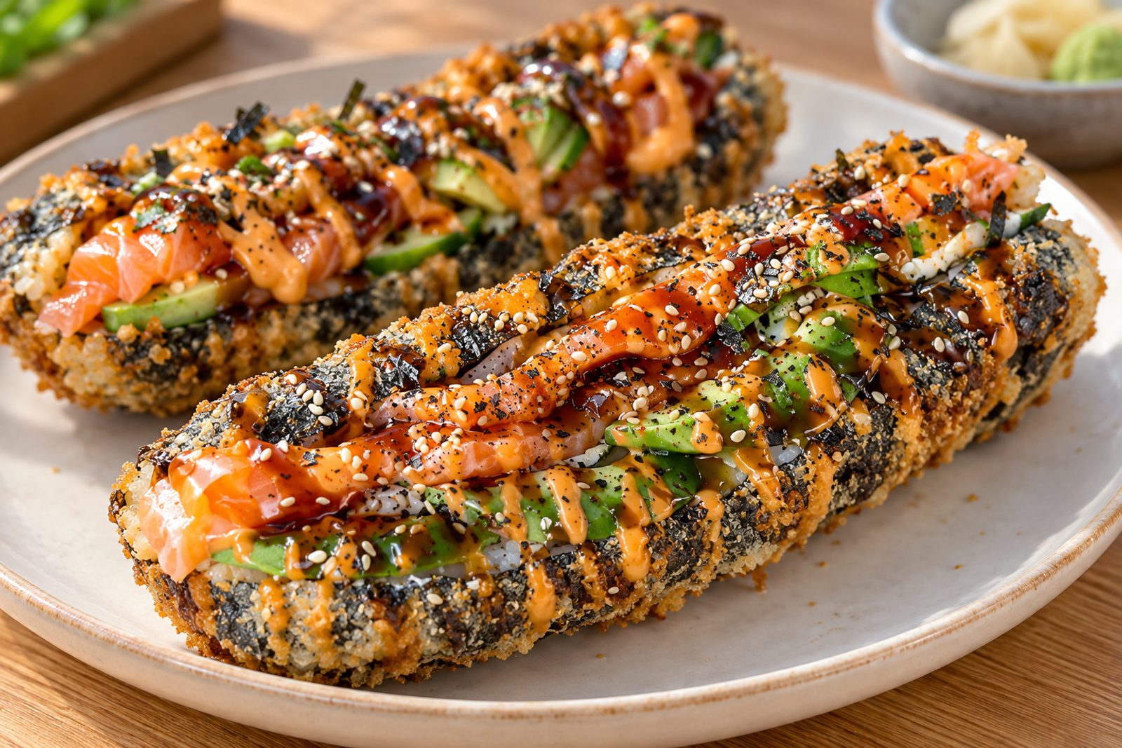 Crispy Sushi Hot Dog Crispy Sushi Hot Dog
