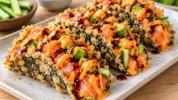Crispy Sushi Tacos