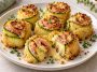 Crispy Zucchini Ham & Cheese Rolls