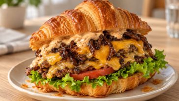 Croissant Smash Burger