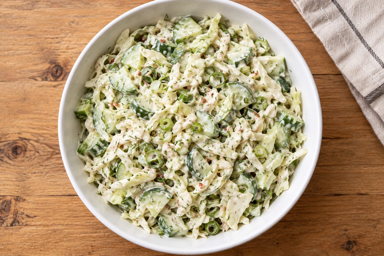 Cucumber Coleslaw Salad