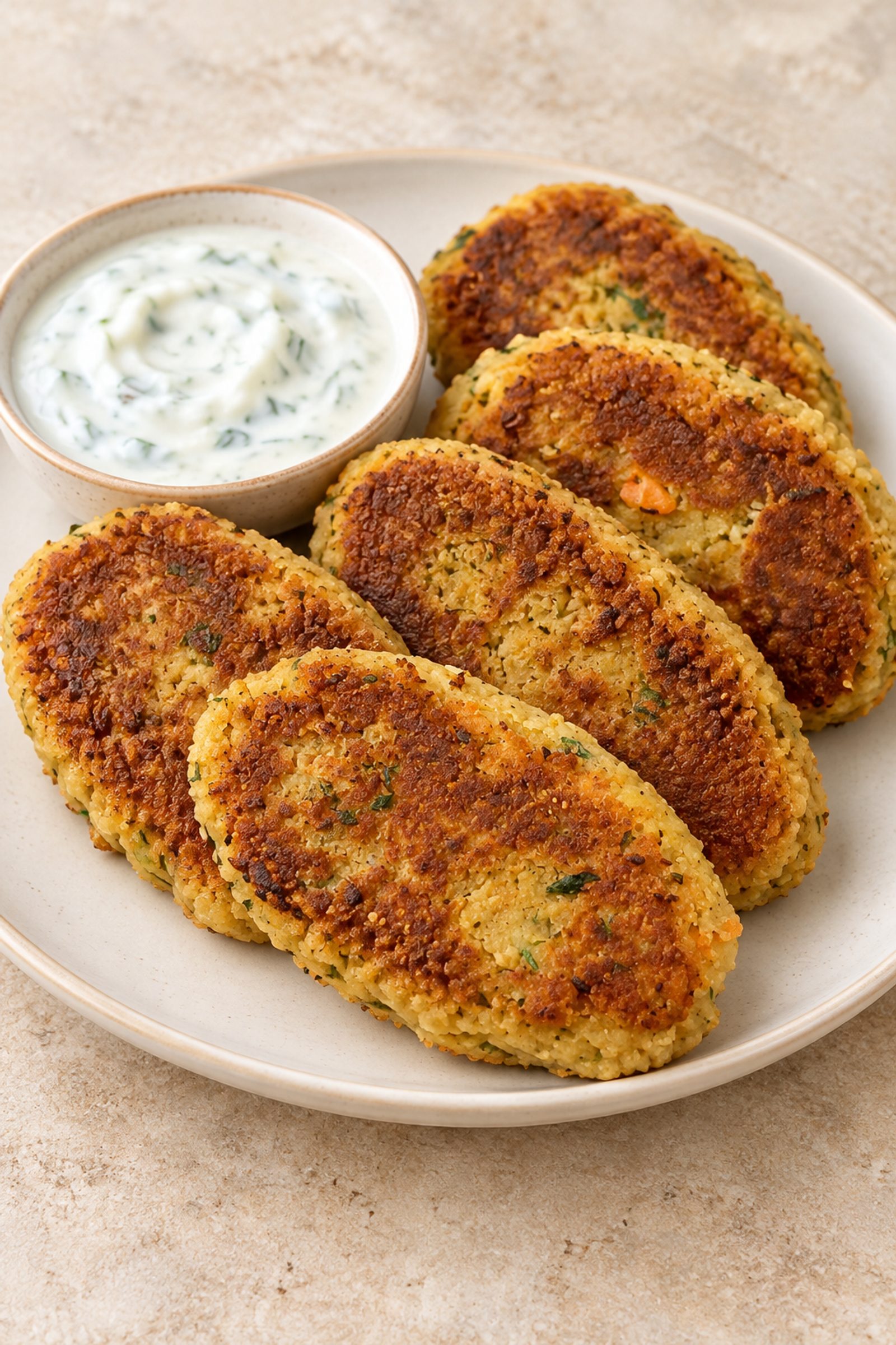 Easy Red Lentil Patties Easy Red Lentil Patties