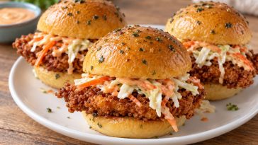 Game Day Crispy Chicken Sliders