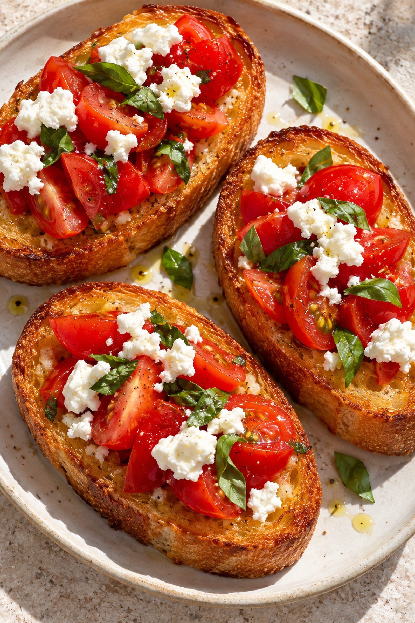 Garlic Confit Bruschetta