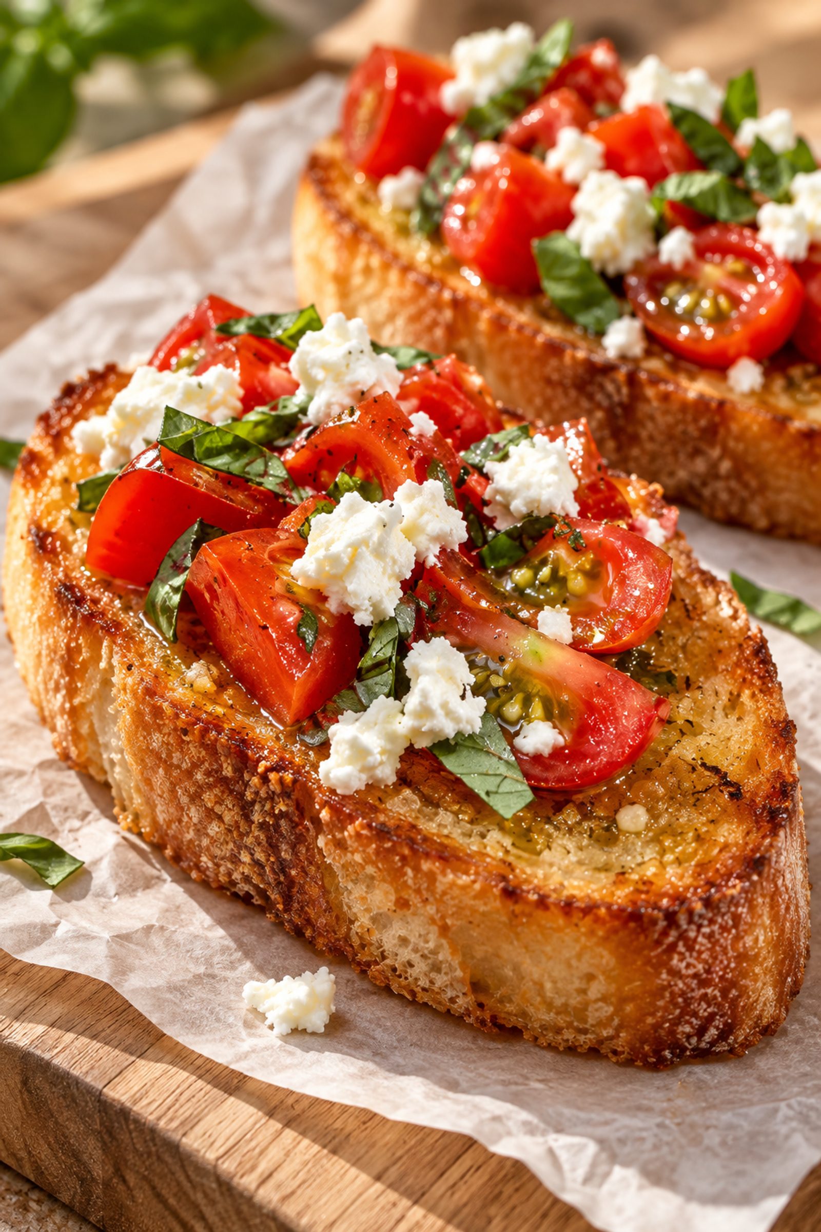 Garlic Confit Bruschetta Garlic Confit Bruschetta