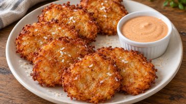 Garlic Parmesan Hash Browns
