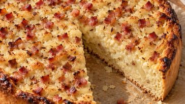 German Onion Pie (Zwiebelkuchen)