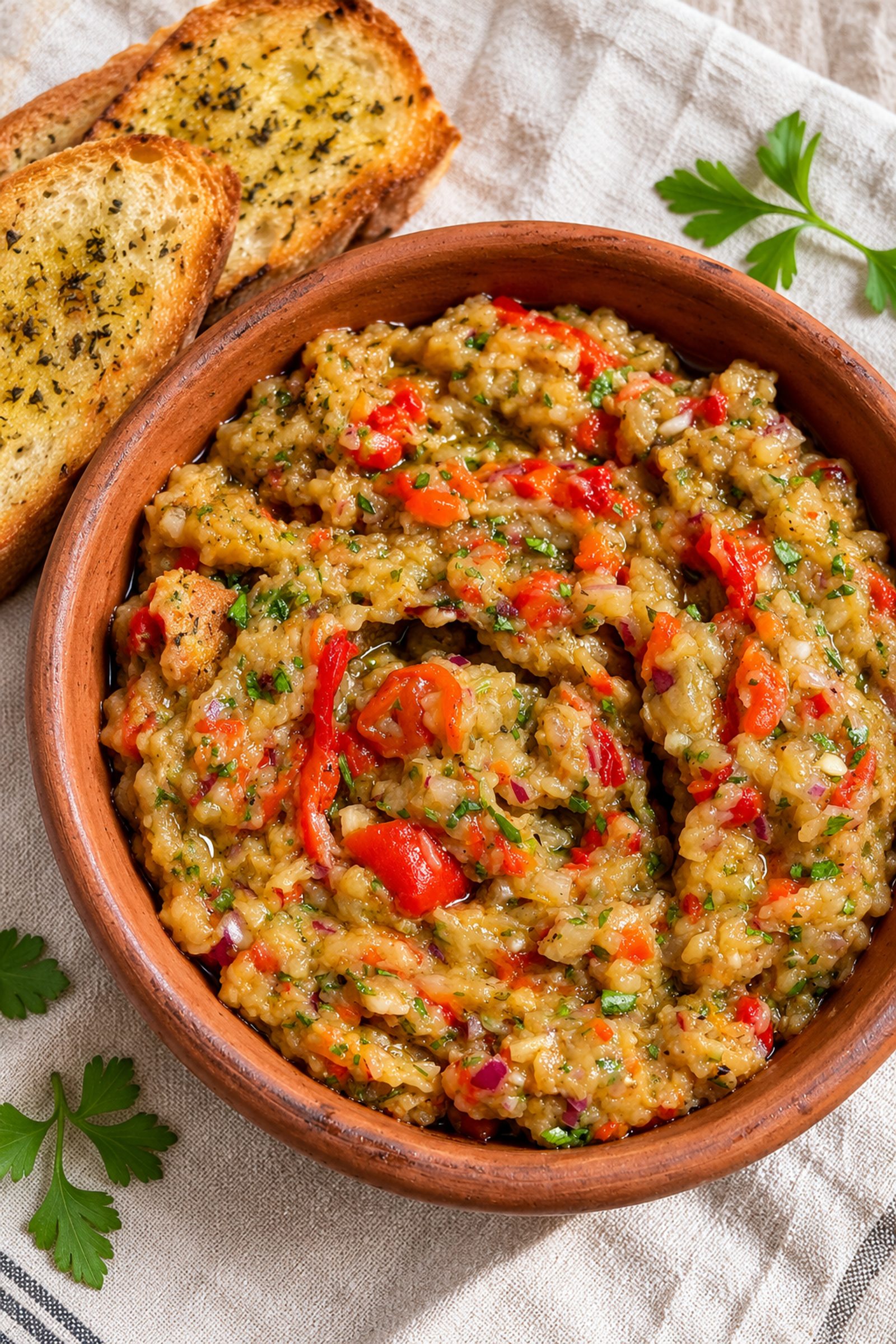 Greek Roasted Eggplant Salad (Traditional Melitzanosalata Recipe) Greek Roasted Eggplant Salad (Traditional Melitzanosalata Recipe)