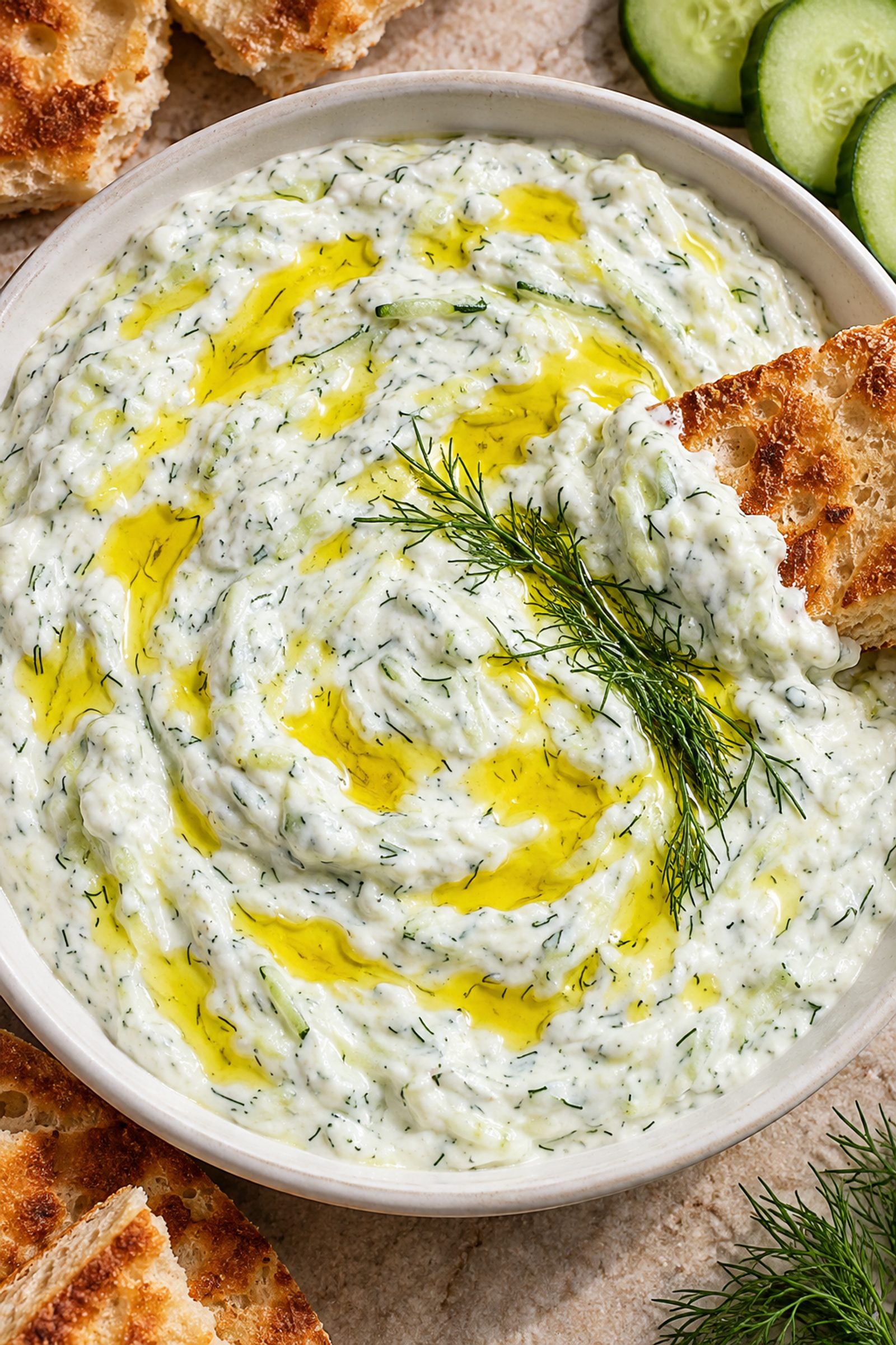 Homemade Greek Tzatziki