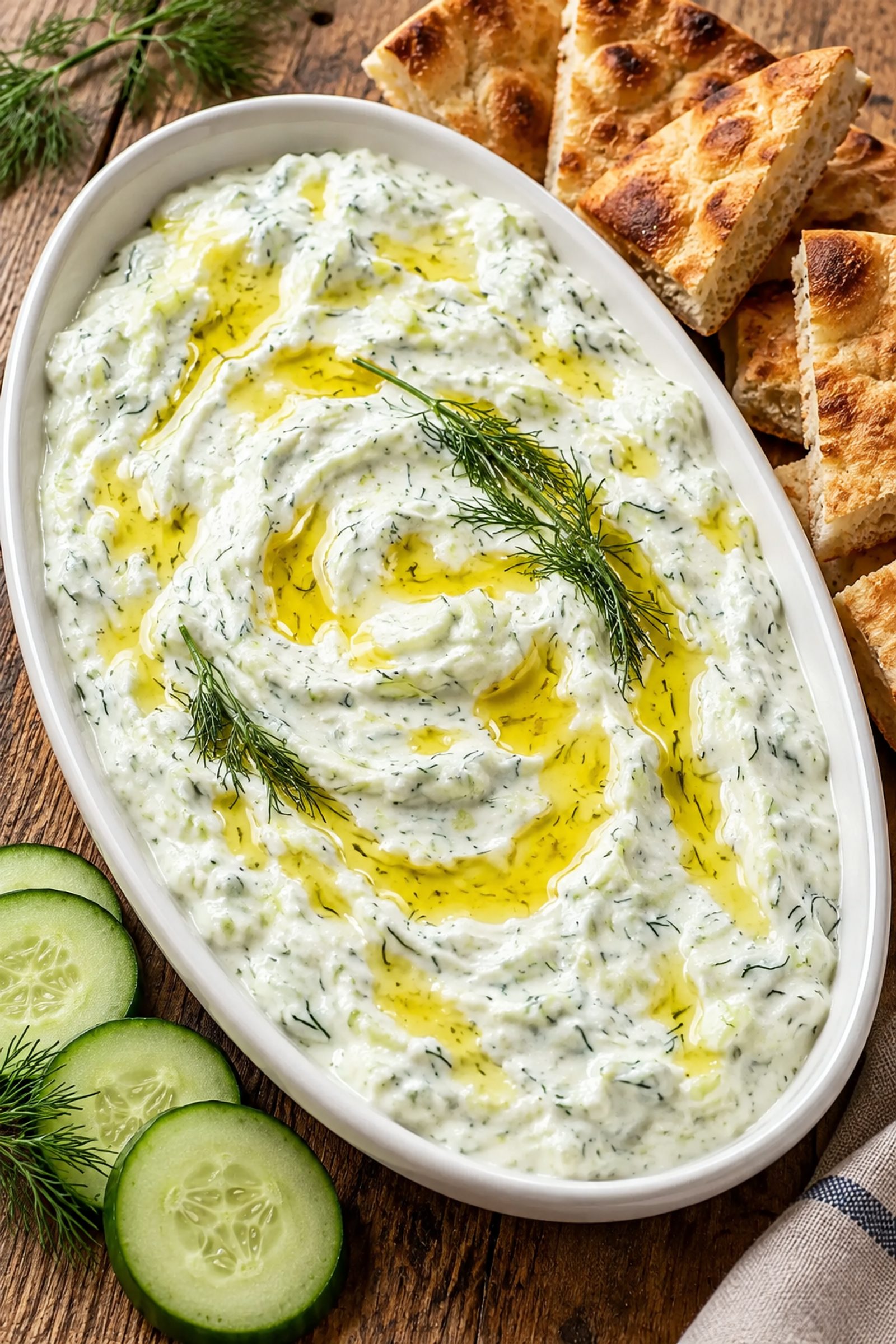 Homemade Greek Tzatziki Homemade Greek Tzatziki