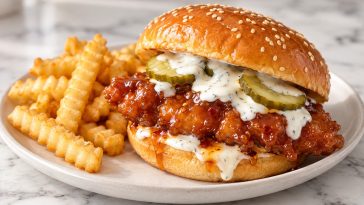 Hot Honey Chicken Sandwich