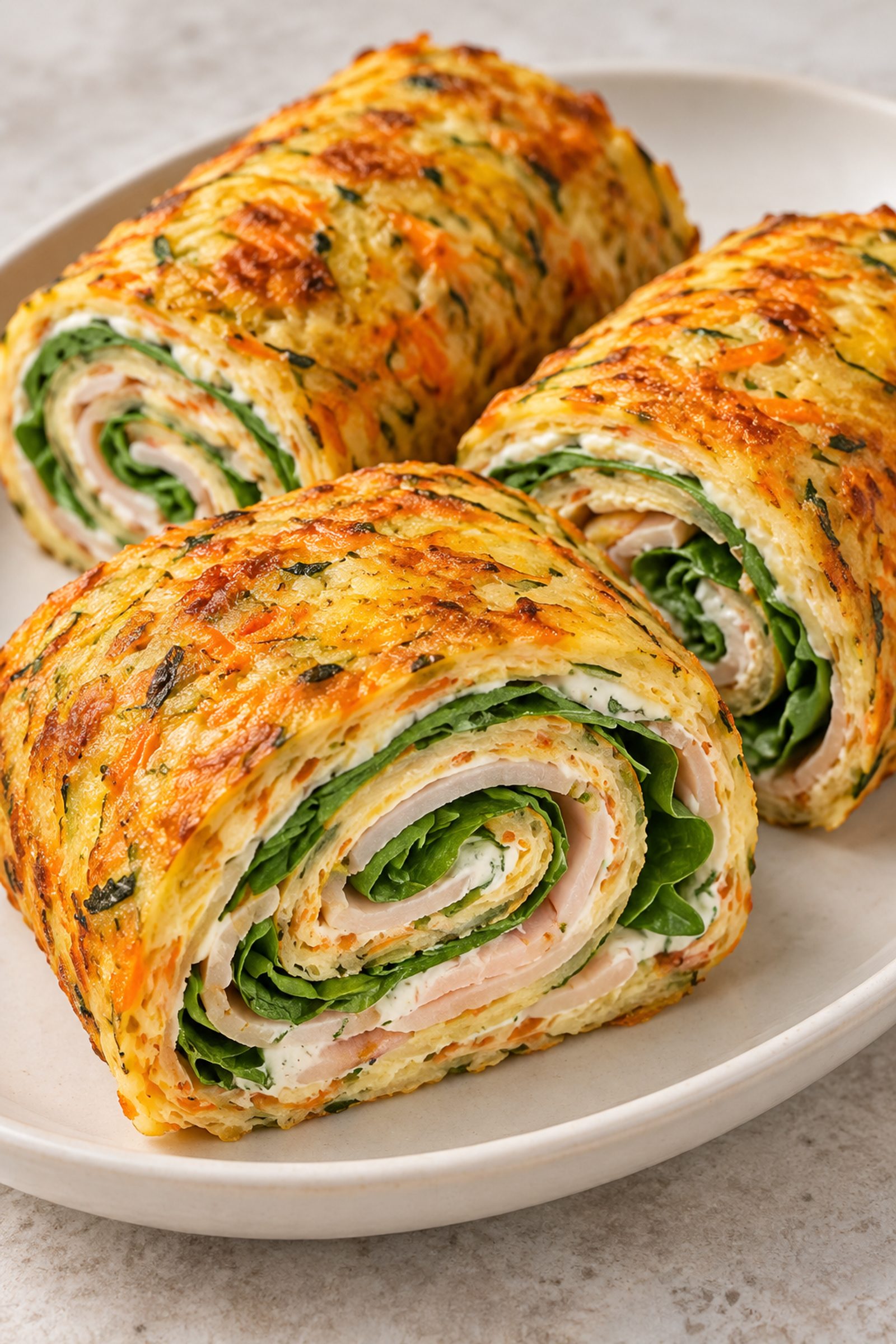 Low-Carb Baked Vegetable Wrap Recipe Low-Carb Baked Vegetable Wrap Recipe