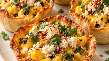Mexican Street Corn Crunch Cups