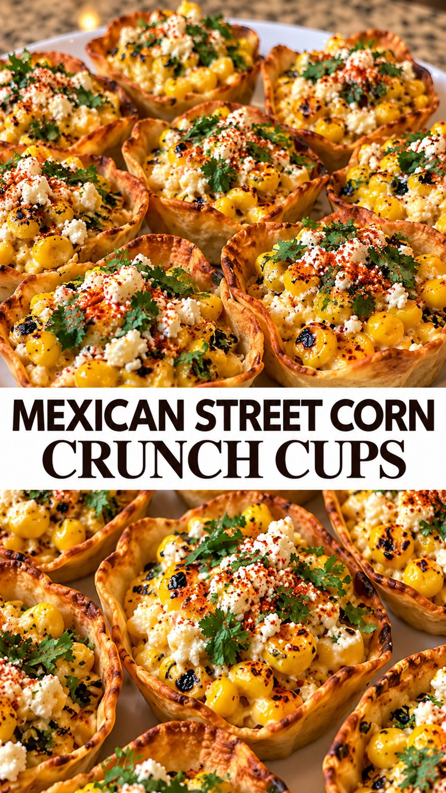 Mexican Street Corn Crunch Cups Mexican Street Corn Crunch Cups