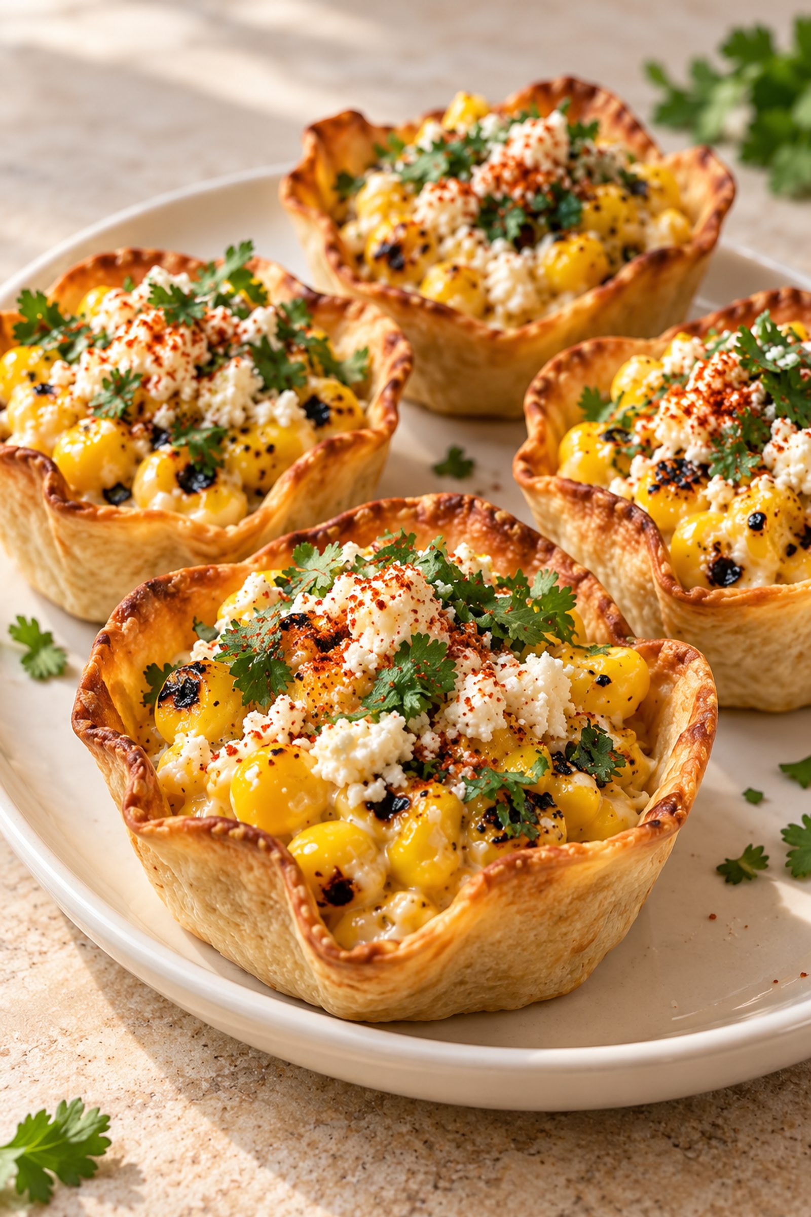 Mexican Street Corn Crunch Cups Mexican Street Corn Crunch Cups