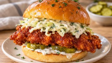 Nashville Hot Chicken Burgers