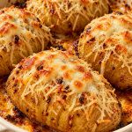 Parmesan Hasselback Potatoes