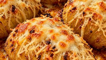 Parmesan Hasselback Potatoes