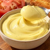 Roasted Garlic Greek Yogurt Mayo