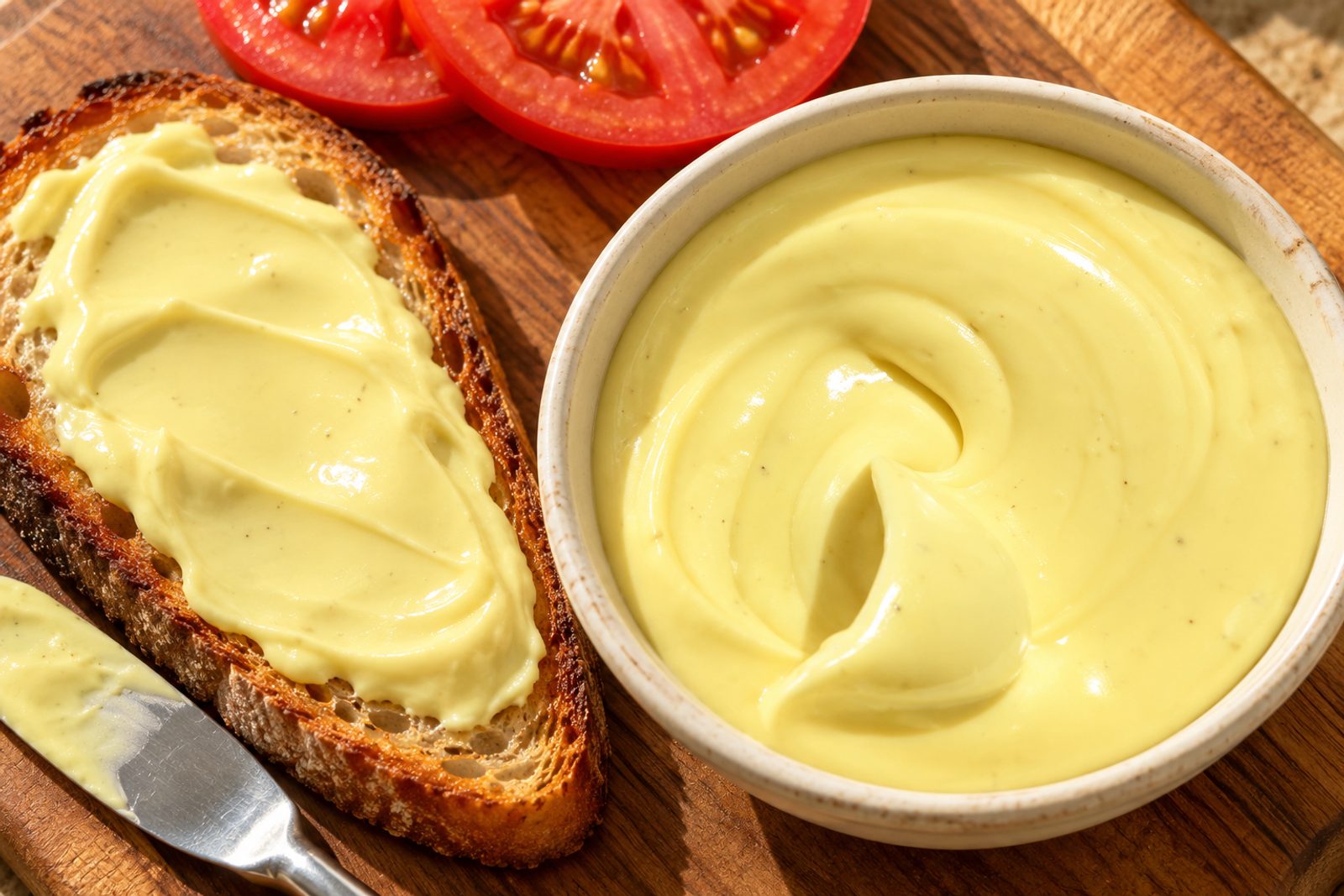 Roasted Garlic Greek Yogurt Mayo