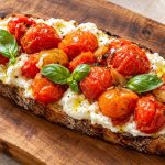 Roasted Tomato & Garlic Burrata Bread