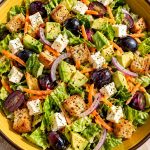 Romaine Salad with Avocado and Feta