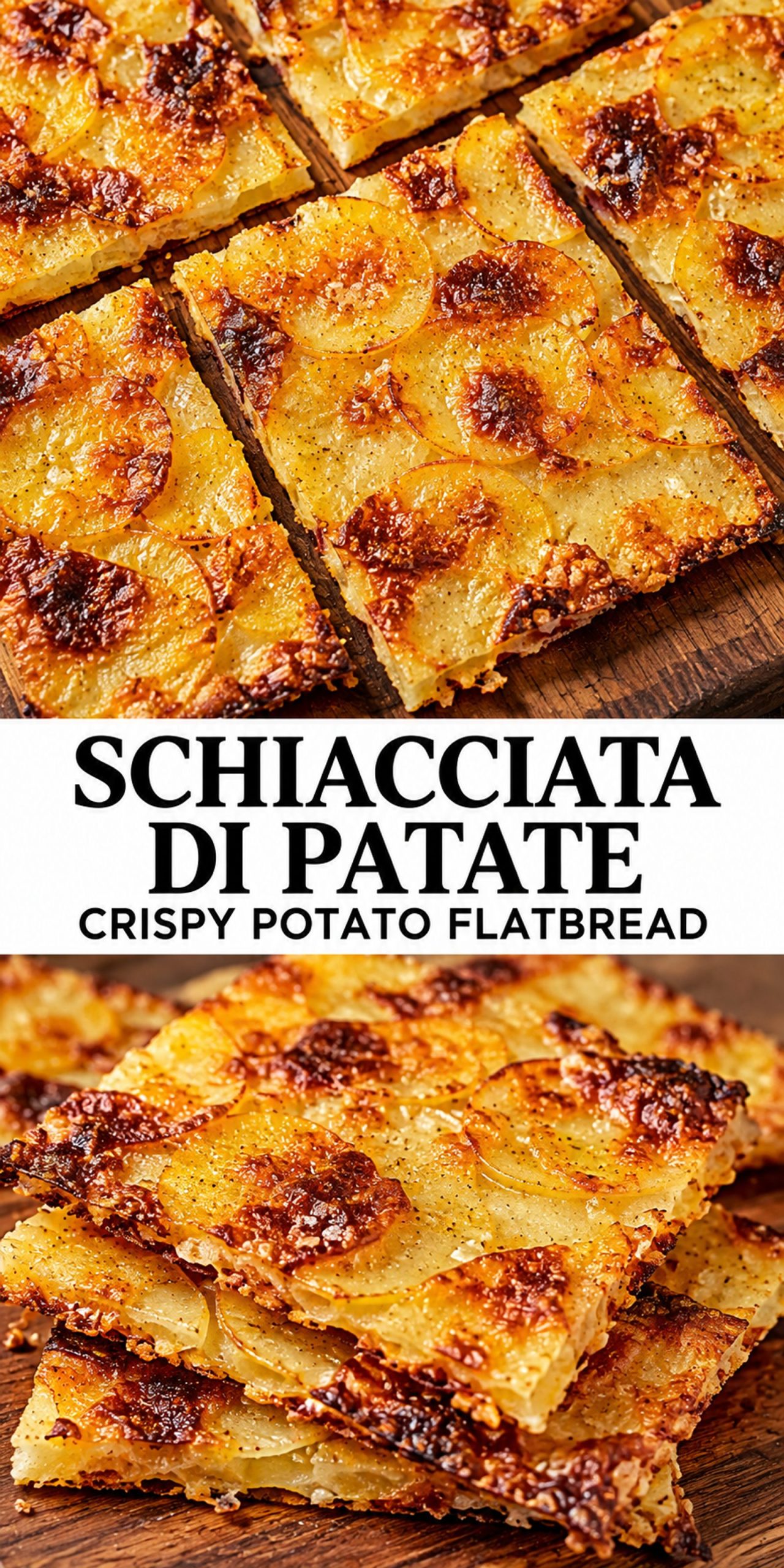 Schiacciata di Patate (Crispy Potato Flatbread)