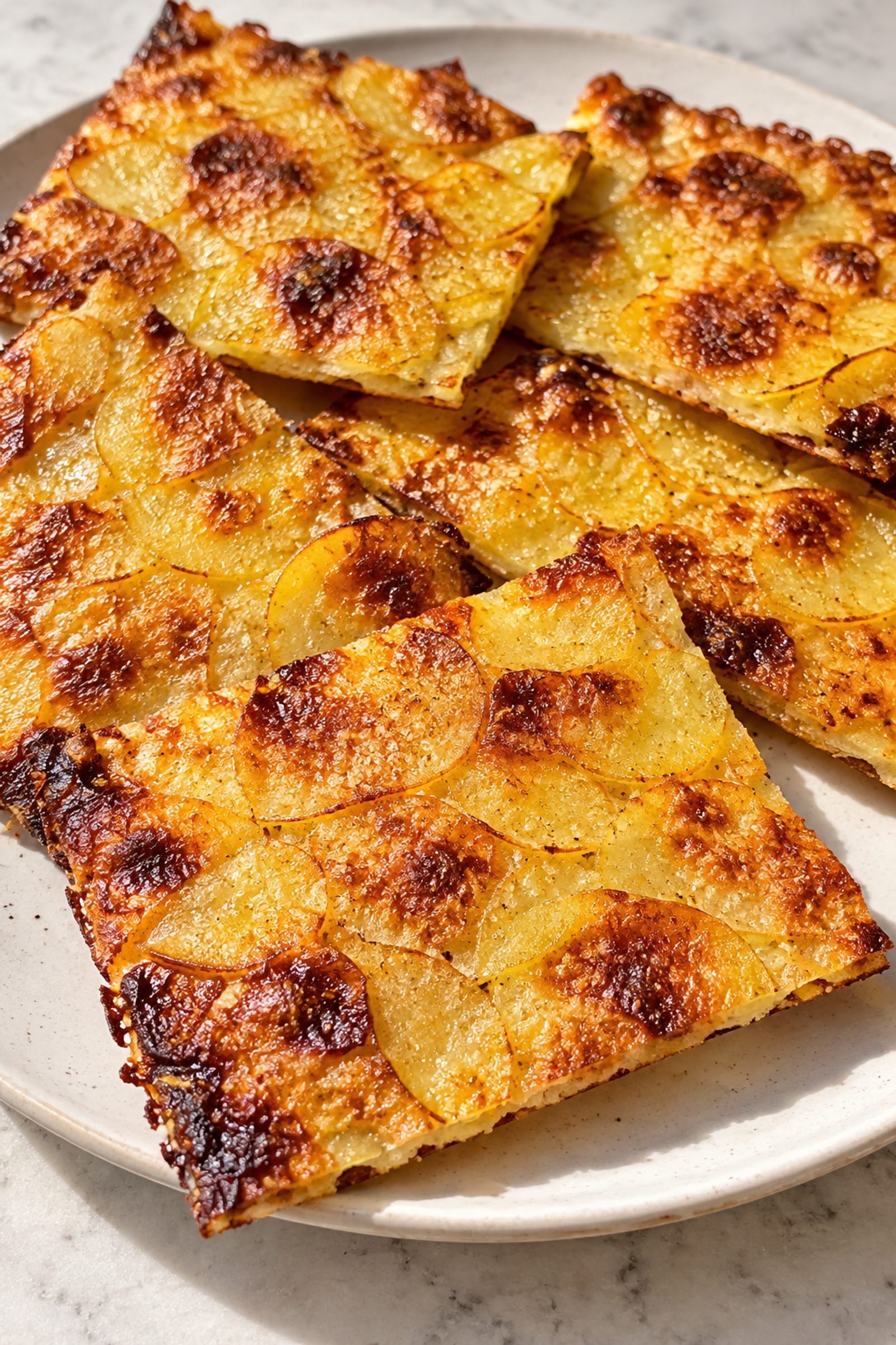Schiacciata di Patate (Crispy Potato Flatbread)