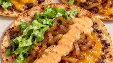 Smash Burger Tacos