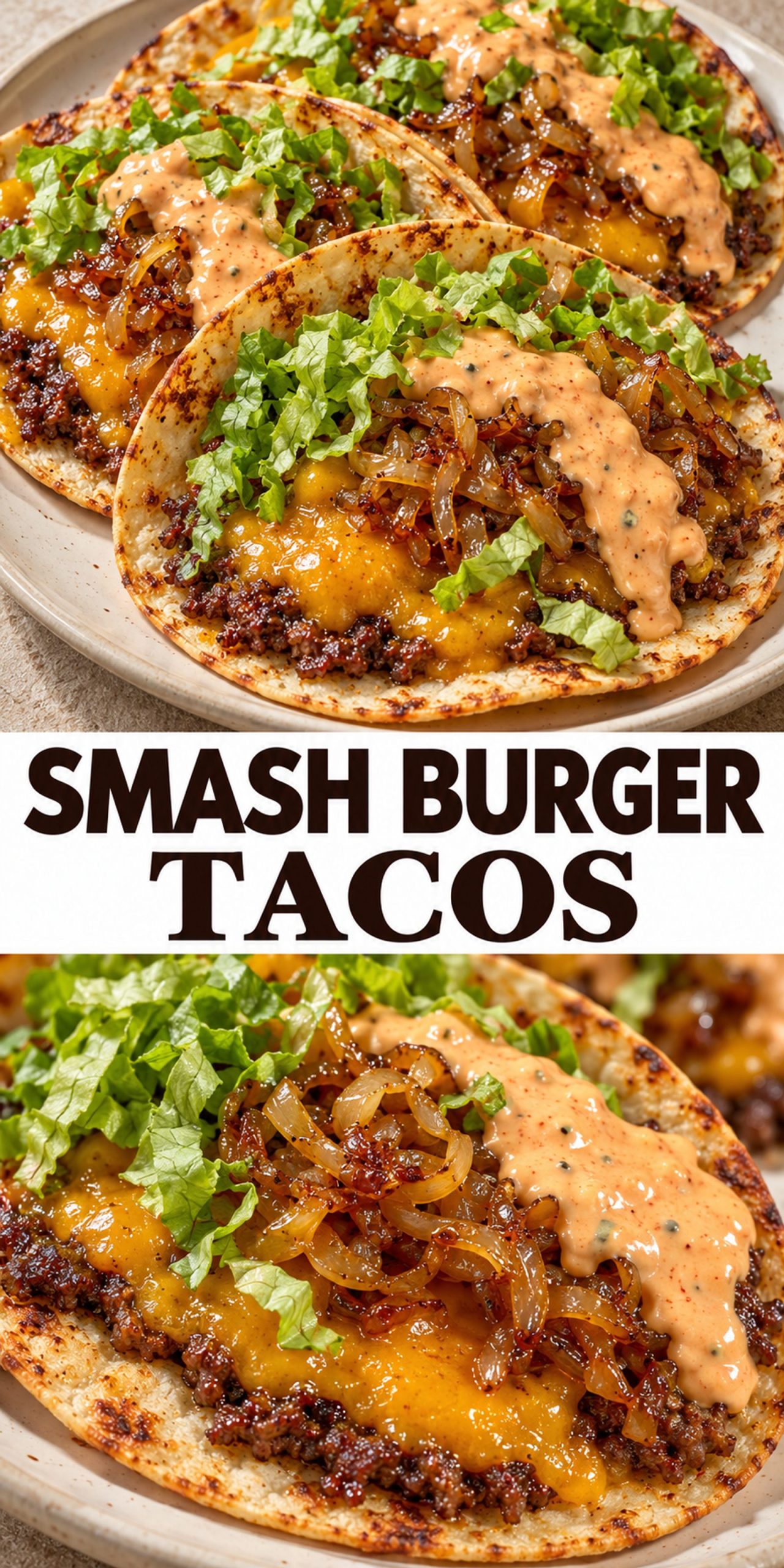 Smash Burger Tacos