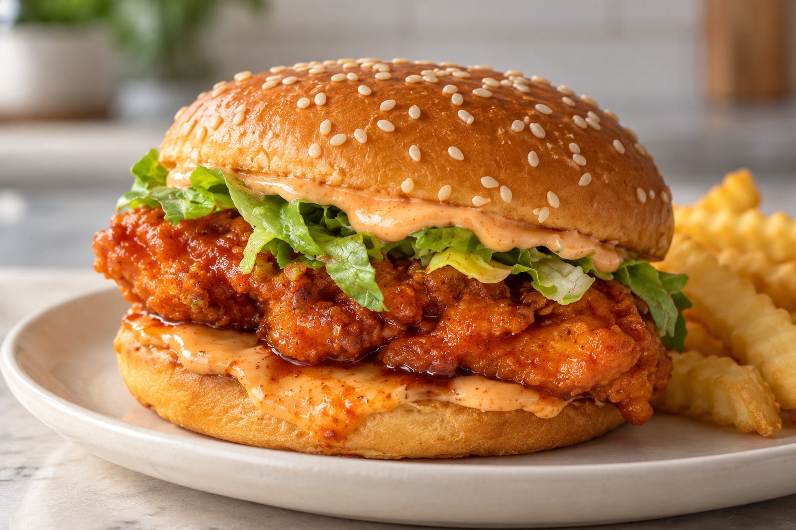 Spicy Crispy Chicken Sandwich