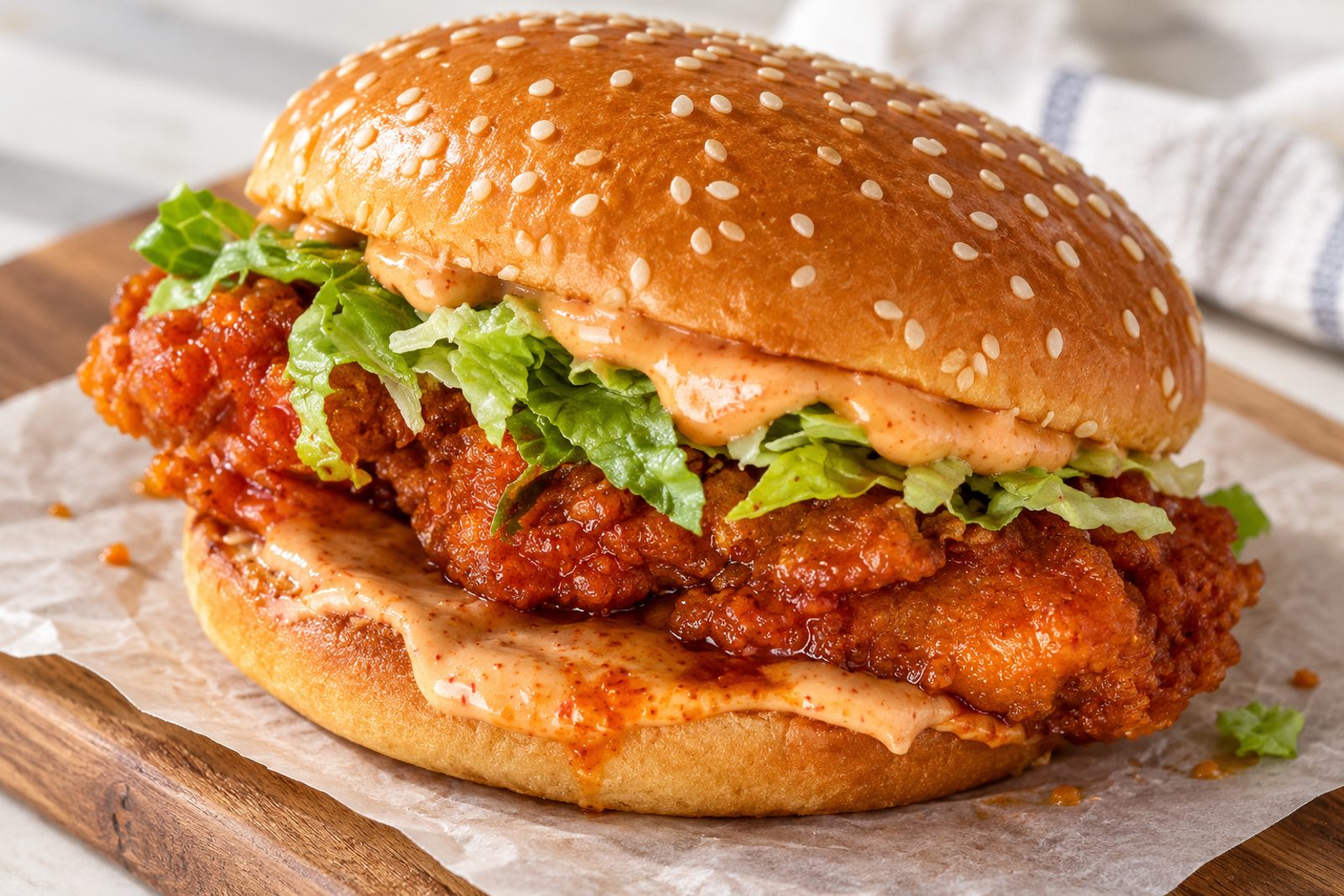 Spicy Crispy Chicken Sandwich