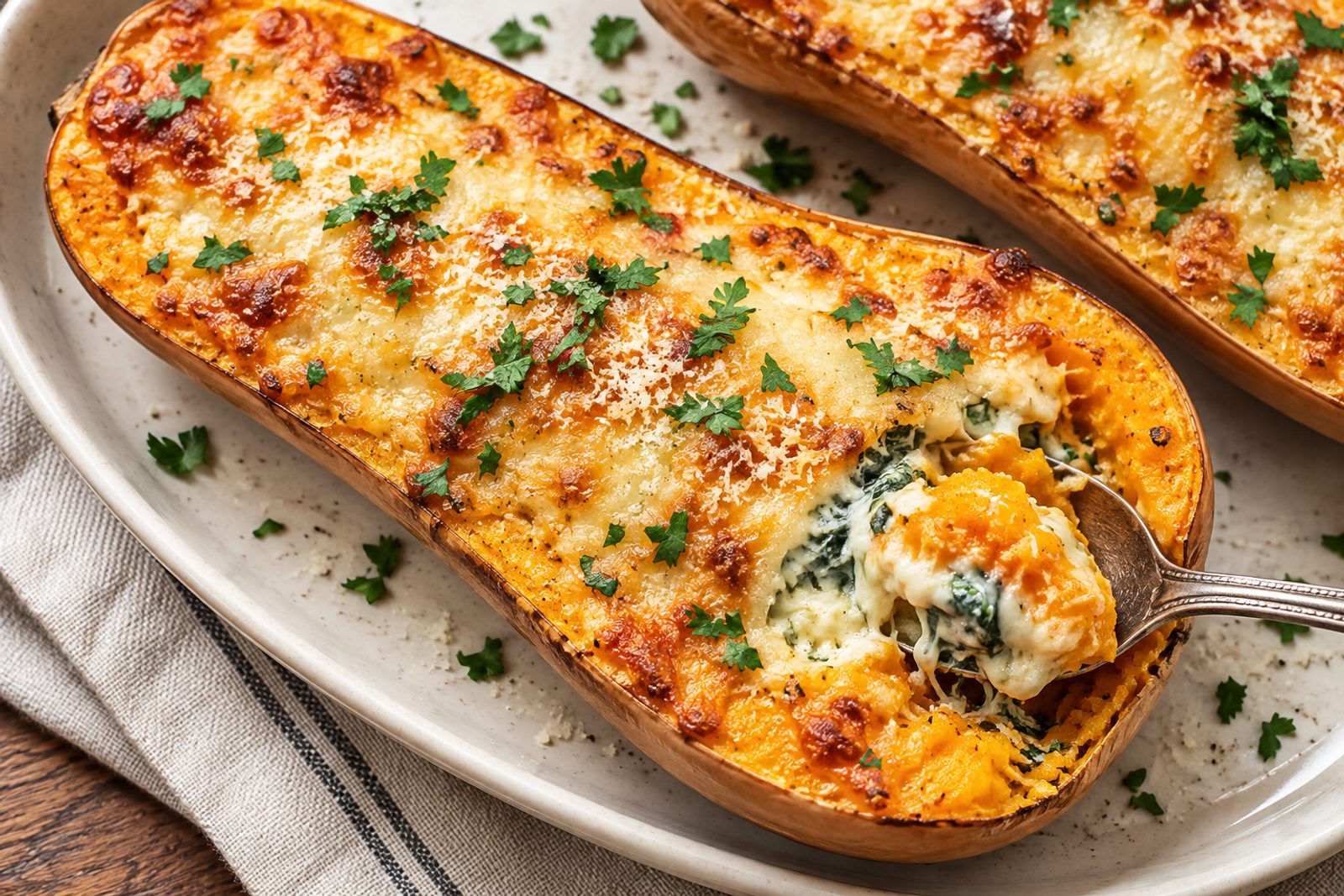 Stuffed Butternut Squash