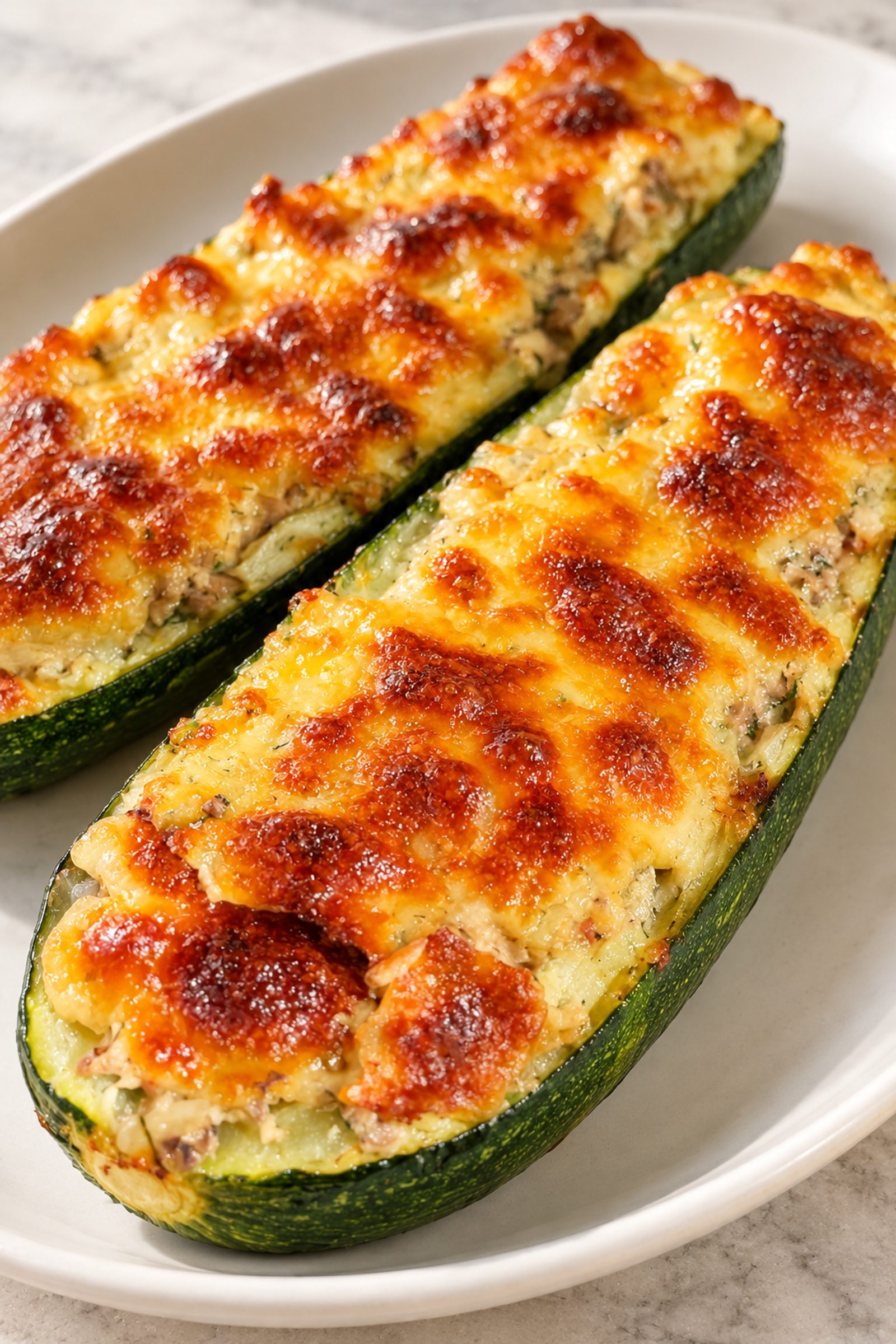 Stuffed Zucchini Boats