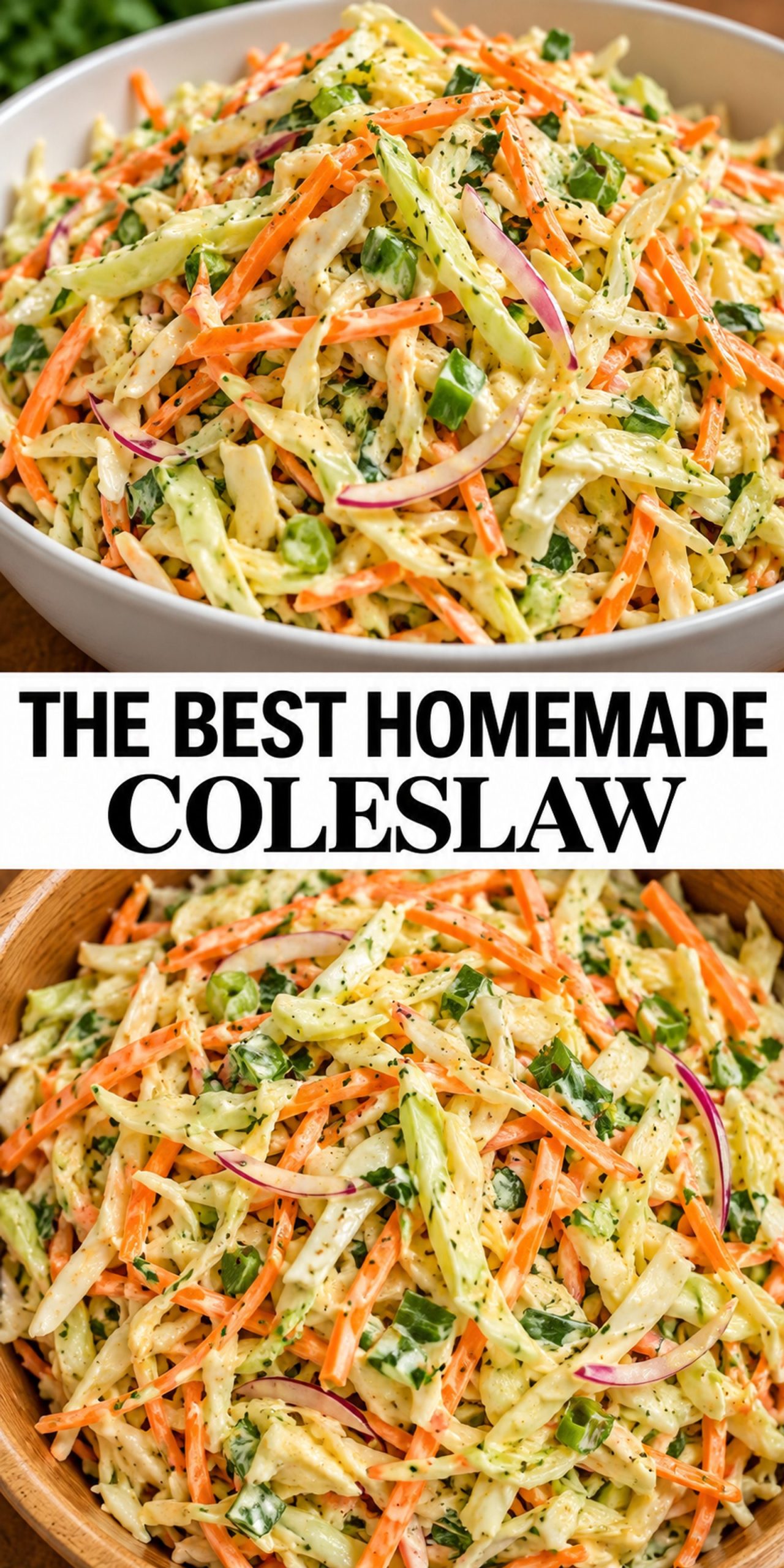 The Best Homemade Coleslaw