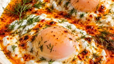 Turkish Poached Eggs (Çılbır)