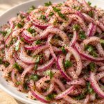 Turkish Sumac Onions (Marinated Onion Salad)