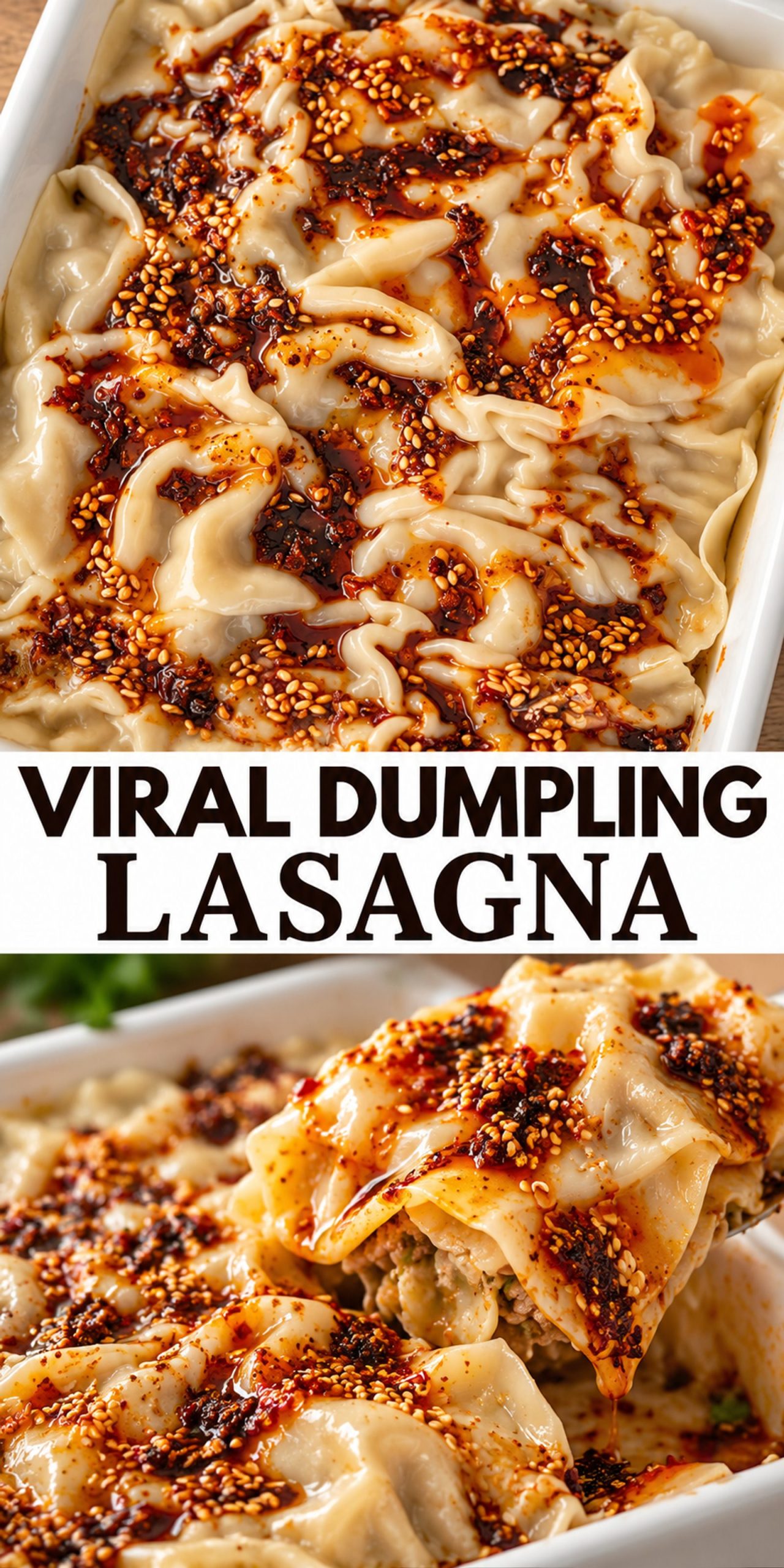 Viral Dumpling Lasagna Viral Dumpling Lasagna