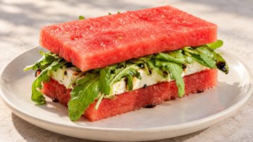 Watermelon Feta Sandwich (No Bread Summer Recipe)