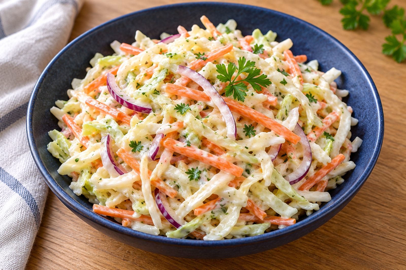 Yogurt Coleslaw (No Mayo)