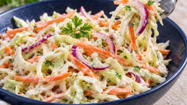 Yogurt Coleslaw (No Mayo)