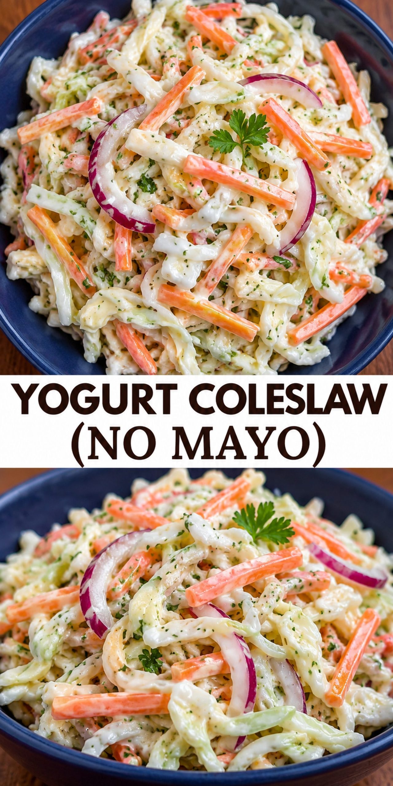 Yogurt Coleslaw (No Mayo) Yogurt Coleslaw (No Mayo)